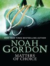Matters of Choice (eBook): Cole Series, Book 3